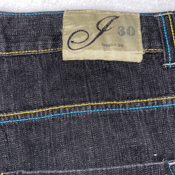 Indigo30 Dark Blue w/blue/yellow Pocket Stitching Size 40 - Picture 6 of 13